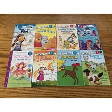I Can Read Level 1 and 2 Early Reader Books Lot of 8 Pilot Kitten Ponies