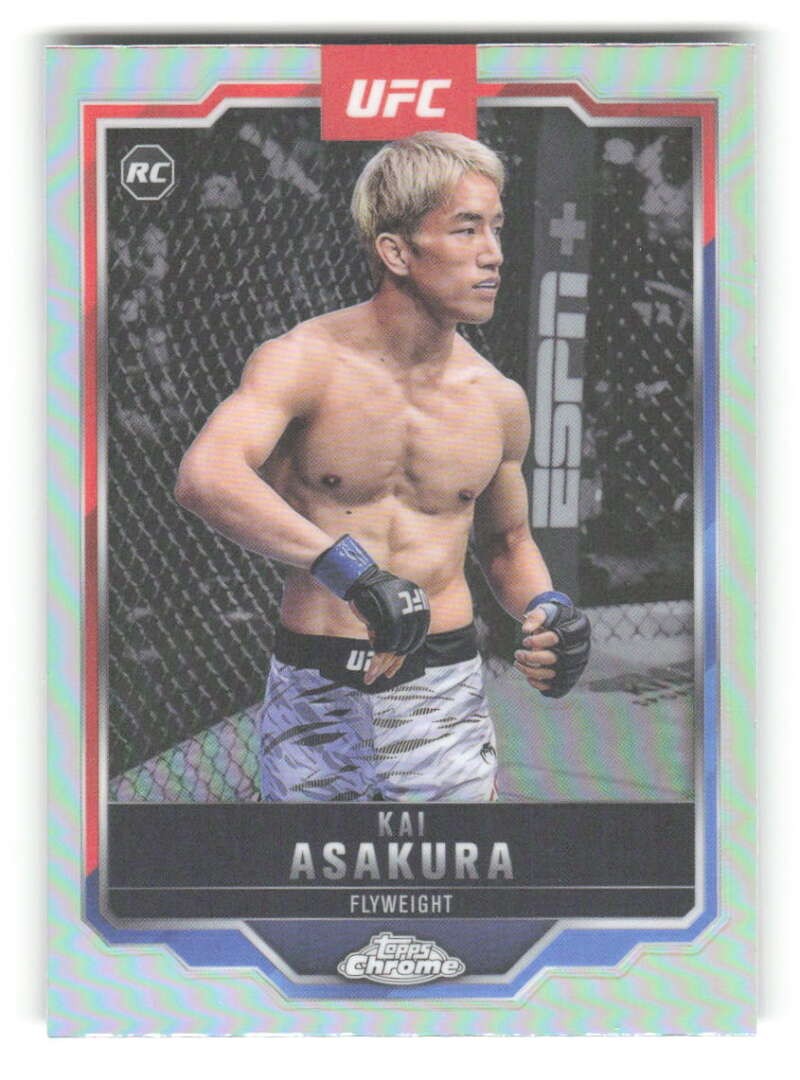 2025 Topps Chrome UFC Refractor #161 Kai Asakura