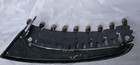 VTG Brass Menorah Israeli Hanukkah Judaica Maccabee  9 Candle Holder  — photo 7