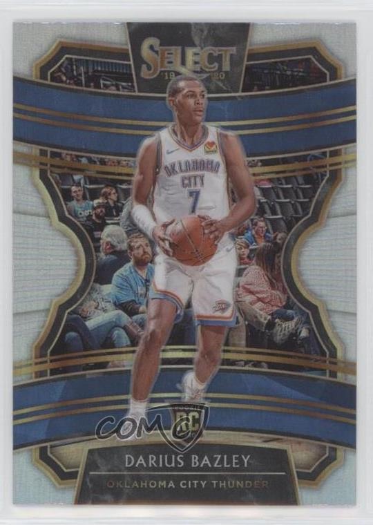 2019-20 Panini Select Concourse Silver Prizm Darius Bazley #80 0b0