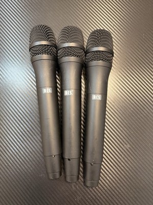 3x RCS Funkmikrofon Handmikrofon Wireless Mikrofone
