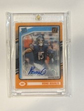 2024 Donruss Clearly ROME ODUNZE Orange Auto Rated Rookie /199 RC COLOR MATCH