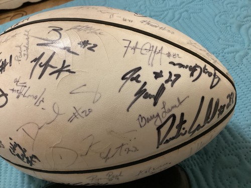2005 BYU TEAM SIGNED FOOTBALL; 68 AUTOGRAPHS, 5 NFLers - Picture 6 of 24