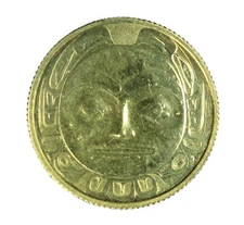 Canada RCM .9999 Gold Moon Mask Test Token - Rare Find