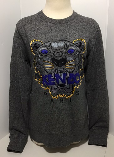 Authentic Jungle Kenzo Paris Tiger Logo  Sweatshir