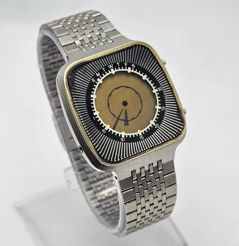 Reloj Hombre Texas Instruments Starburst Digital Analógico Vintage Foto 2 de 4