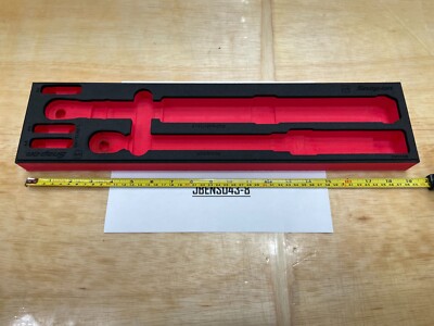Snap-on Tools RED FOAM ORGANIZER for 2pc 3/8