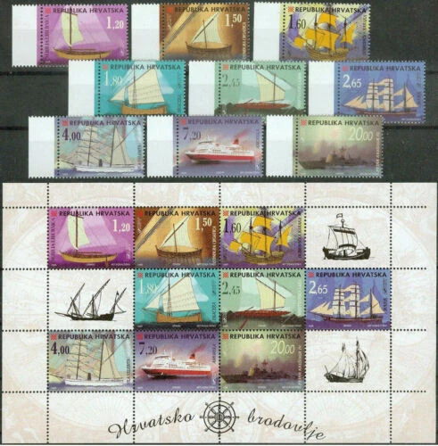 军事、战争整张克罗地亚邮票