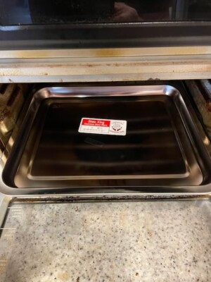 Stainless Steel Baking Tray Pan Compatible with Cuisinart Airfryer TOA-060 an...