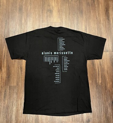 Alanis Morissette Tシャツ バンドT ヴィンテージ Vintage Alanis Morisette Tour T-shirt Double Sided Band Tultex