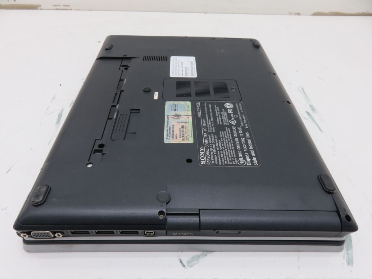 Sony Vaio VGN-BX760 PCG-9Y3L Laptop Intel Core 2 Duo 2GB Ram Sony Vaio VGN-BX760 PCG-9Y3L Laptop Intel Core 2 Duo 2GB Ram