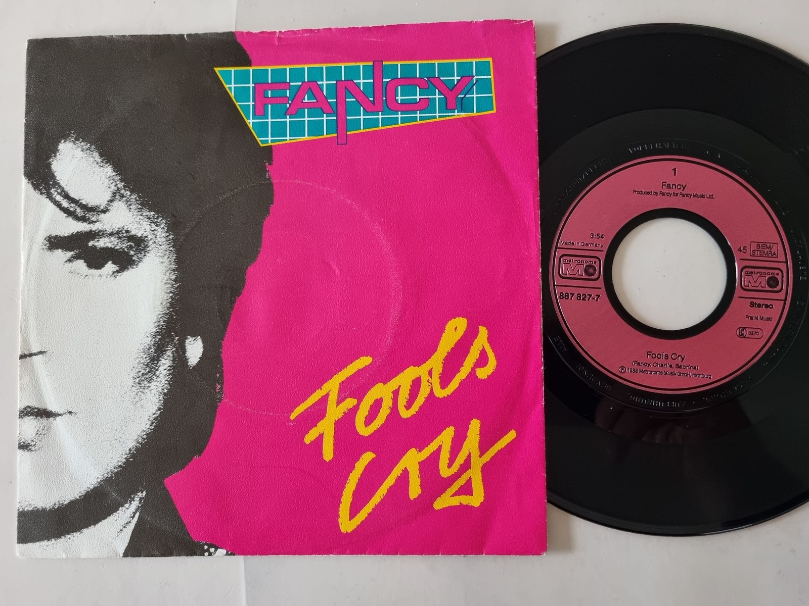Fancy - Fools Cry 7'' Vinyl Germany
