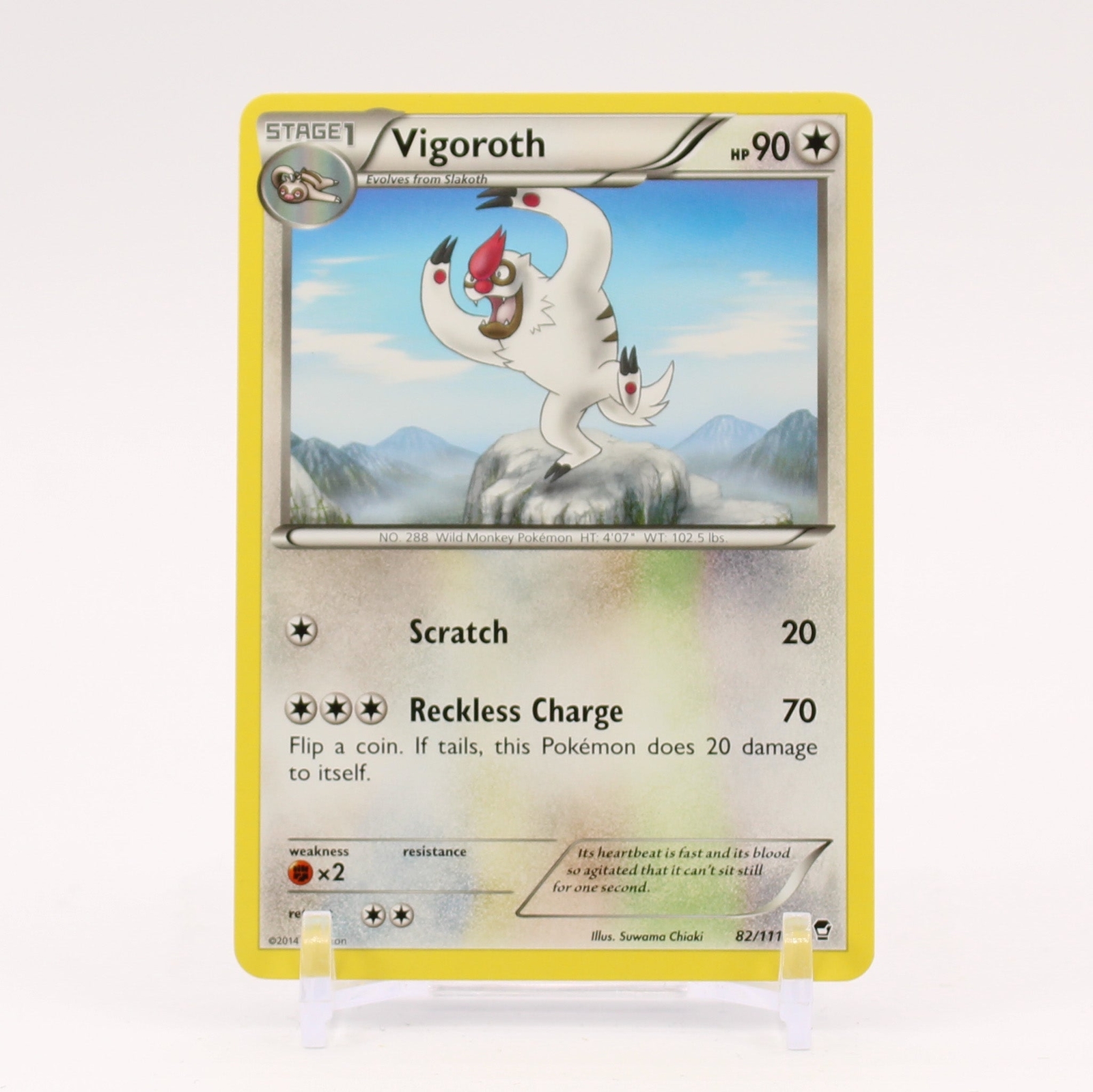 Vigoroth - 82/111 Furious Fists Pokemon - NM