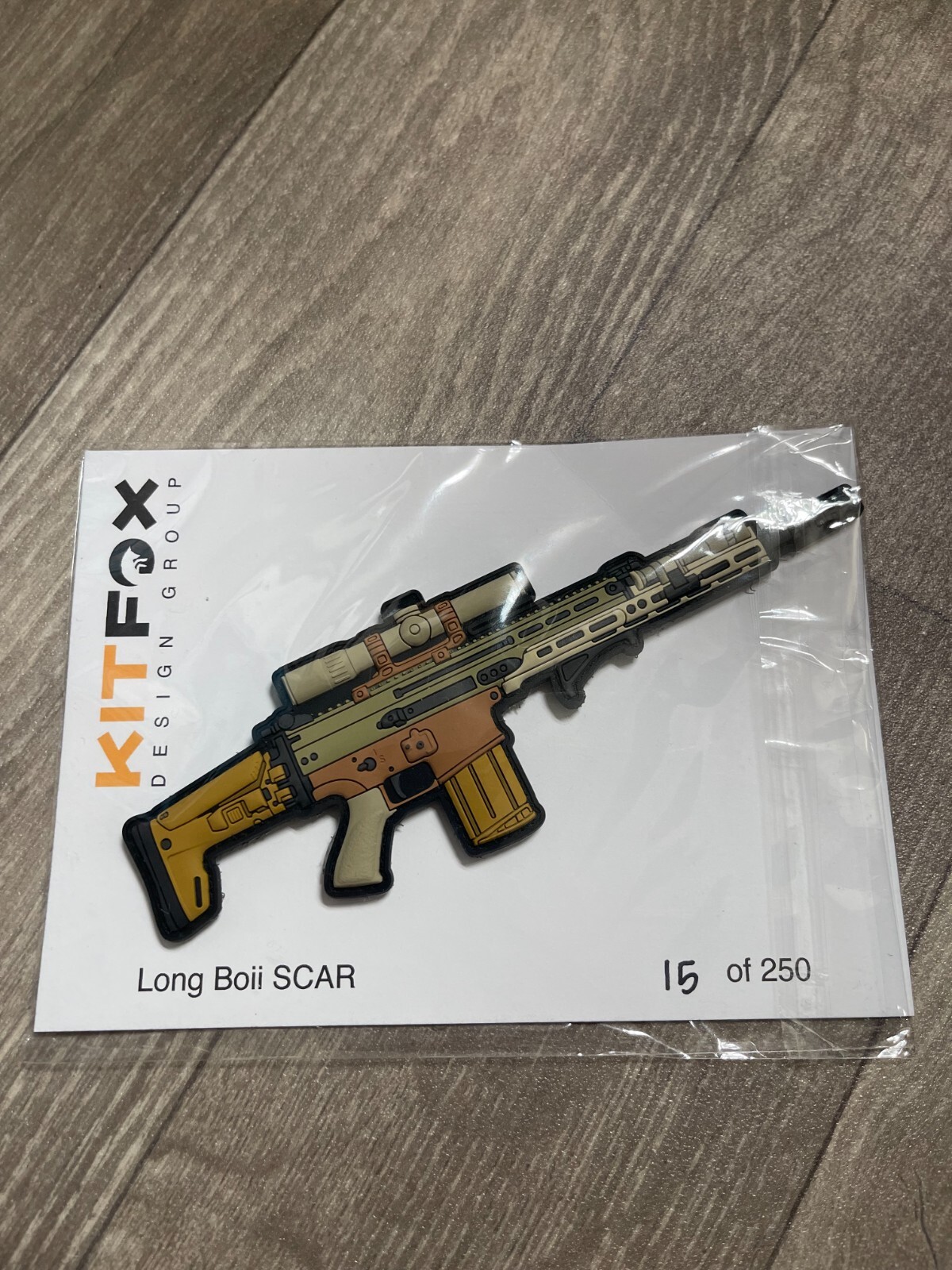 kitfox design group long boii SCAR patch eBay