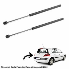 2  MOLLE A GAS PISTONI PISTONCINI PORTELONE BAGAGLI RENAULT MEGANE II 2002