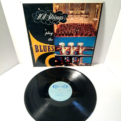 101 STRINGS PLAY THE BLUES 1958 Vinyl LP Record Album Stereo Fidelity SF-5800