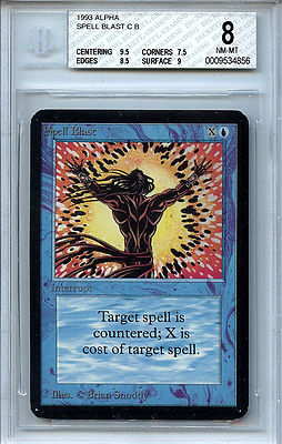 マジック：ザ・ギャザリング spell blast alpha MTG SPELL BLAST Alpha (OldManMTG 008-476) | eBay