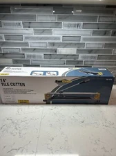 Florcraft 14” Tile Cutter Cuts Wall & Floor Tile 14”Straight 10” Dia 3/8” Thick