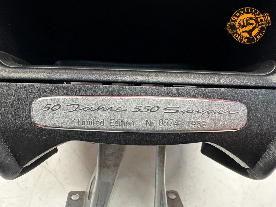 Porsche Boxster 911 1999-2004 consola central almacenamiento de CD con moldura edición limitada Foto 3 de 4