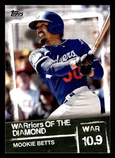 2020 Topps Mookie Betts WARriors of the Diamond #WOD-32