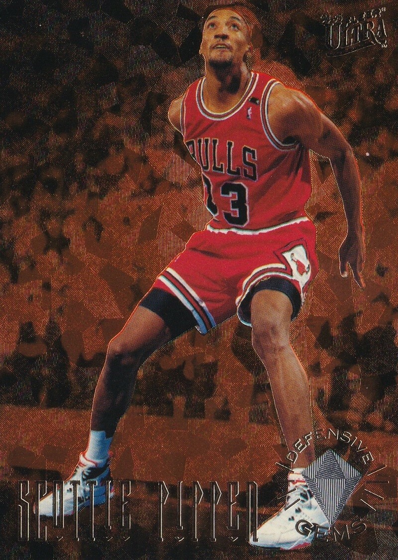 SCOTTIE PIPPEN 1994-95 Ultra Basketball Defensive Gems # 4 Chicago
