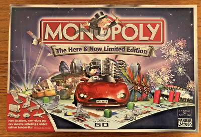 Monopoly Das Hier & Jetzt Limited Edition Brettspiel 2005 vollständig