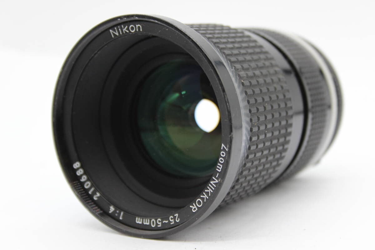 Nikon - Nikon nikkor Ai-s 25-50mm レンズ Nikon Ai-S ZOOM NIKKOR 25-50mm f/4(ニコン) - 中古カメラ