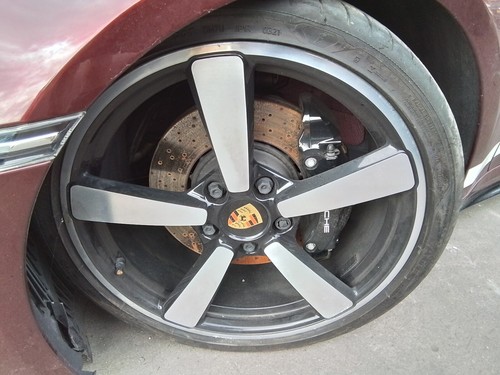 WHEEL HUB FRONT LH PORSCHE 911 MK8 (992-1) 2019 On 2981 PETROL