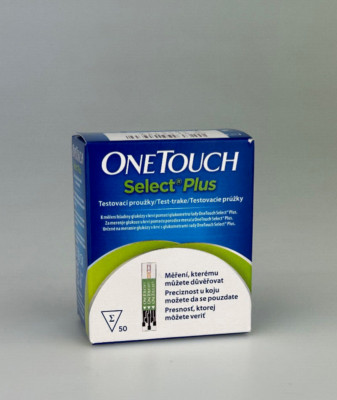 One Touch Select Plus Blutzuckerteststreifen | 50 Stück | Verfall: 31.01.2027