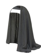 Black  White Catholic Church Nun Hat Costume Accessory Headpeice Hood Veil