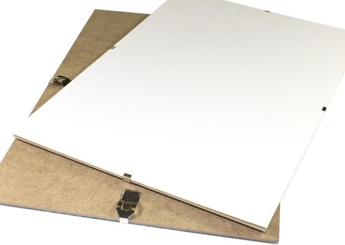 (Set of 3) A4 Glass Clip Frame Frameless Picture Photo Certificate Frames Home - Picture 15 of 16