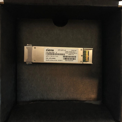 Ciena XFP-OPT-LR 130-4900-900 10GB-LR/SR1/L64.1 1310nm 10km WMOTB2KFAA