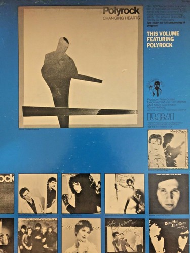 RADIO SHOW: RCA COLLEGE RADIO SERIES VOL 14 POLYROCK w/8 INTERVIEWS/9 TUNES - Picture 2 of 4