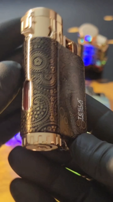 tesla 3 cigarette lighter Tesla® Coil Lighters Triple Flame Tiny Torch Lighter w/Cigar Punch 3” inch  tall