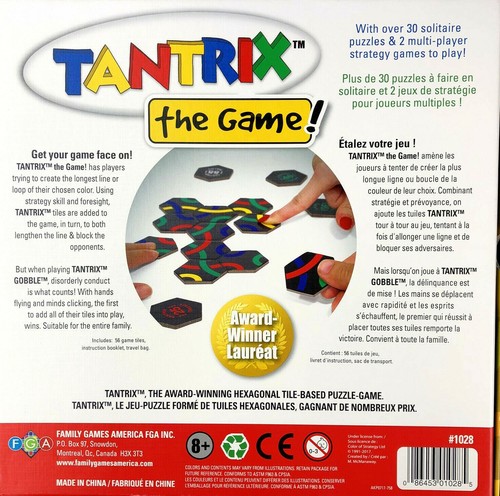 Tantrix The Game Tile-Based Strategy Puzzle Family Fun Game 56 Tiles in Pouch - Picture 5 of 11