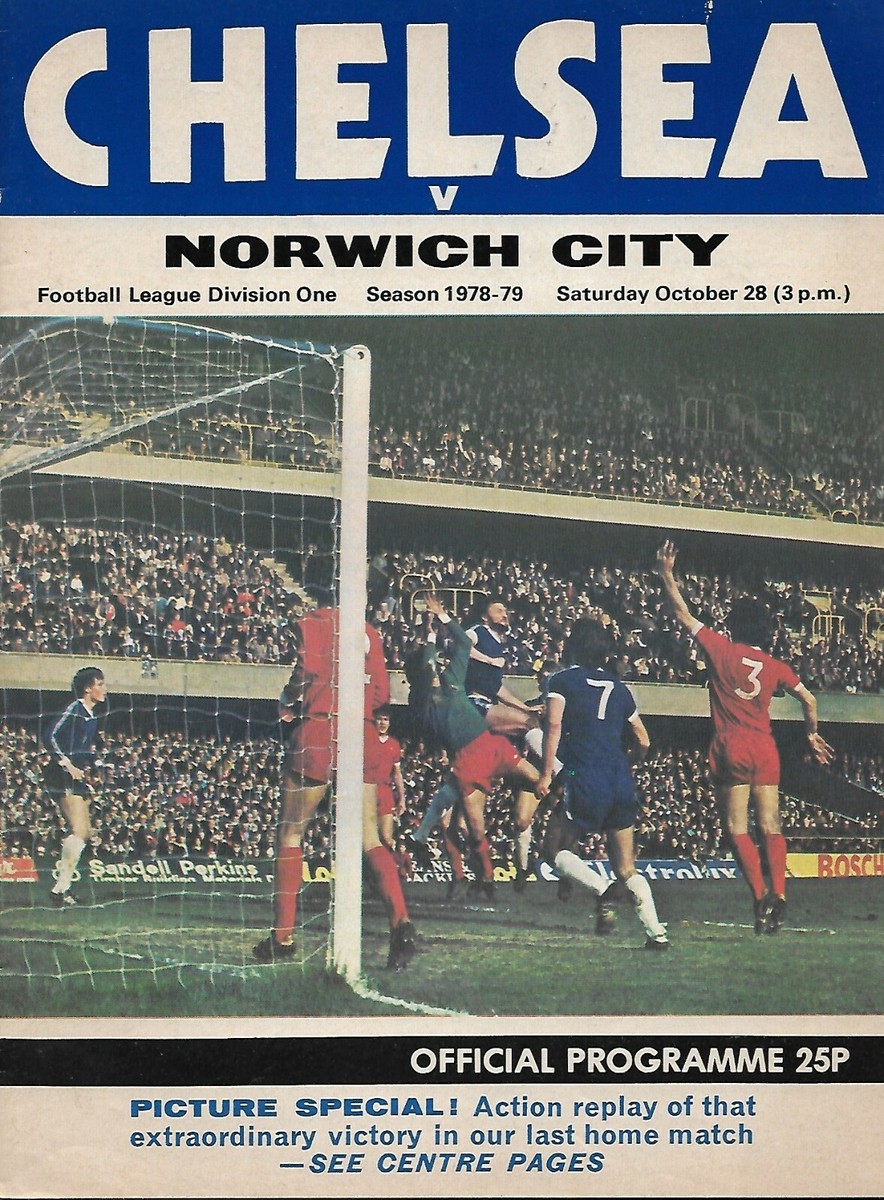 Chelsea V Norwich What Channel NORWICH CITY V CHELSEA DIVISION TWO