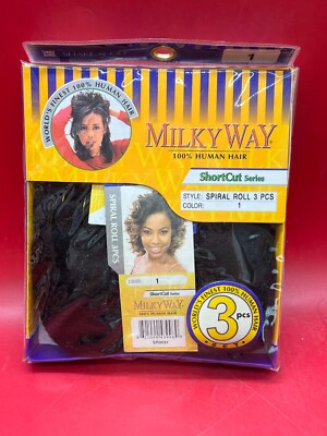 Milky Way Short Cut Series- SPIRAL ROLL 3 PC (Choose Shade) Brand New