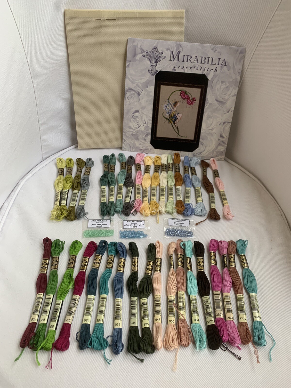 Kit point de croix Mirabilia The Bliss Fairy : grand canevas fée pour exper