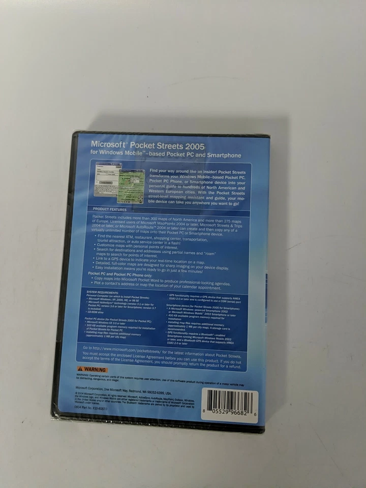 MICROSOFT POCKET STREETS 2005 - Image 2 of 3