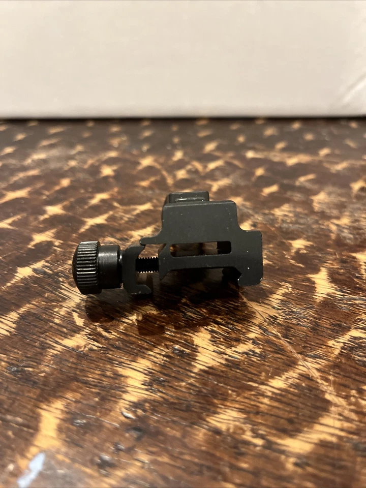 UTG Dual Aiming Aperture Low Profile Folding Flip-up BUIS Fore Rifle Sight 751 - Image 3 of 4
