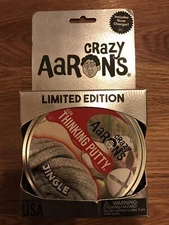 Crazy Aaron's 3.2 Oz Putty World Jingle Putty - Includes A Glow Charger
