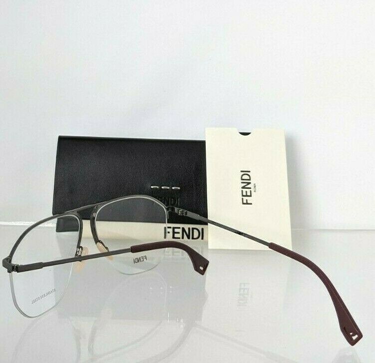 FENDI FF0166 48/20/140mm Women's Eyeglass Frame - Blue Gold (FENDI