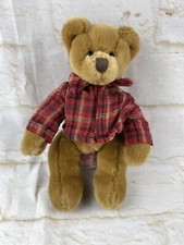 Russ Berrie Benji Bear Plush 7" Stuffed Animal Toy Jointed Arms and Legs