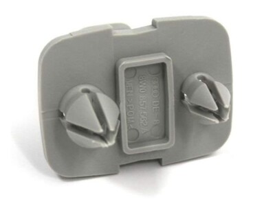 Audi Gray Sun Visor Clip 'Moon Silver' OEM (8W0857562AEP5) | eBay