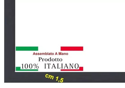 Cornice in legno Grigia pastello da cm 1,5 per foto,stampe cm 21x29,7 Foglio A4 - Bild 2 von 8