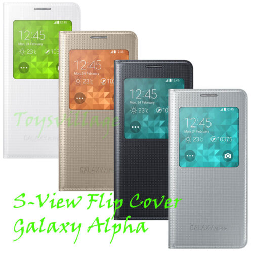 Samsung Original EF-CG850 Flip Case Galaxy Alpha G850F,Etui,Tasche,Cover - Bild 1 von 5