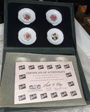 Vintage Barbie 35th Anniversary Vintage Tea Set Miniature With COA