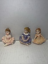 Vintage Presitge refrigerator Magnet set 3 Ballerina girls fridge dimensional