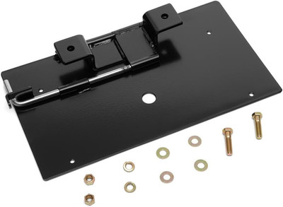 Flooding Light Bracket, 16X7 | Center Mount, Black | 91002RECF | Universal W/ Fr