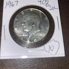 1967 40% Silver Kennedy Half #10. $10